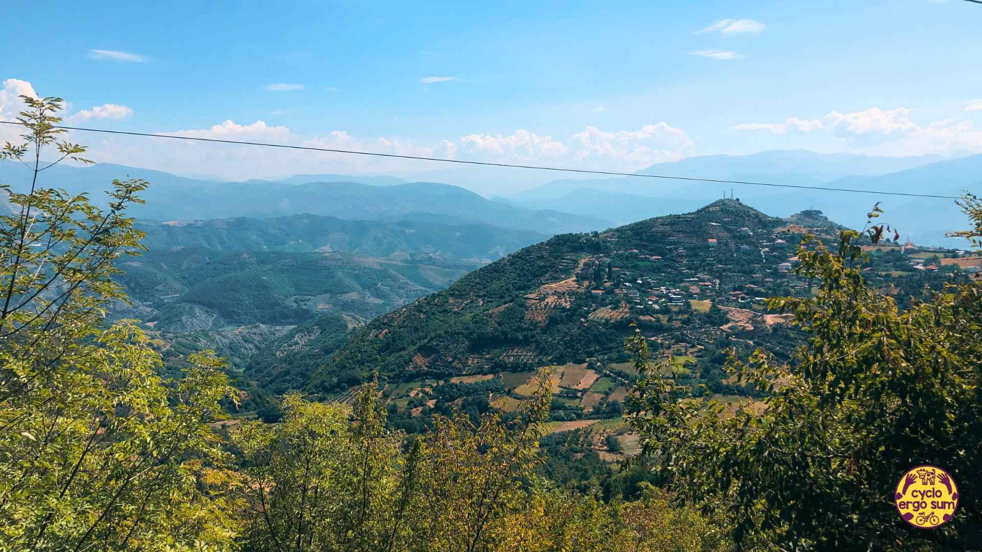Albania in bici | Panorama Elbasan Tirana