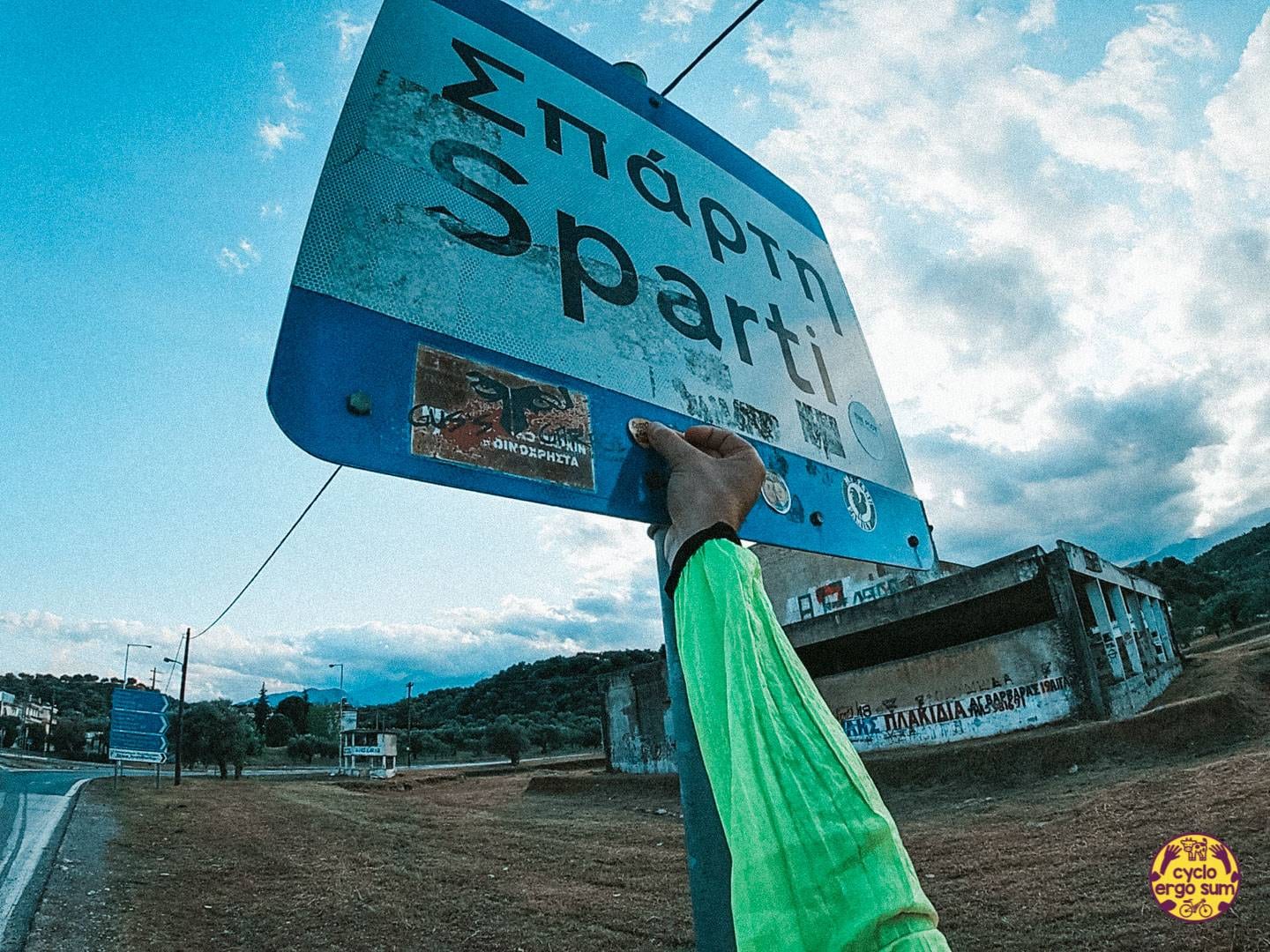 Peloponneso in bikepacking | Arrivo a Sparta
