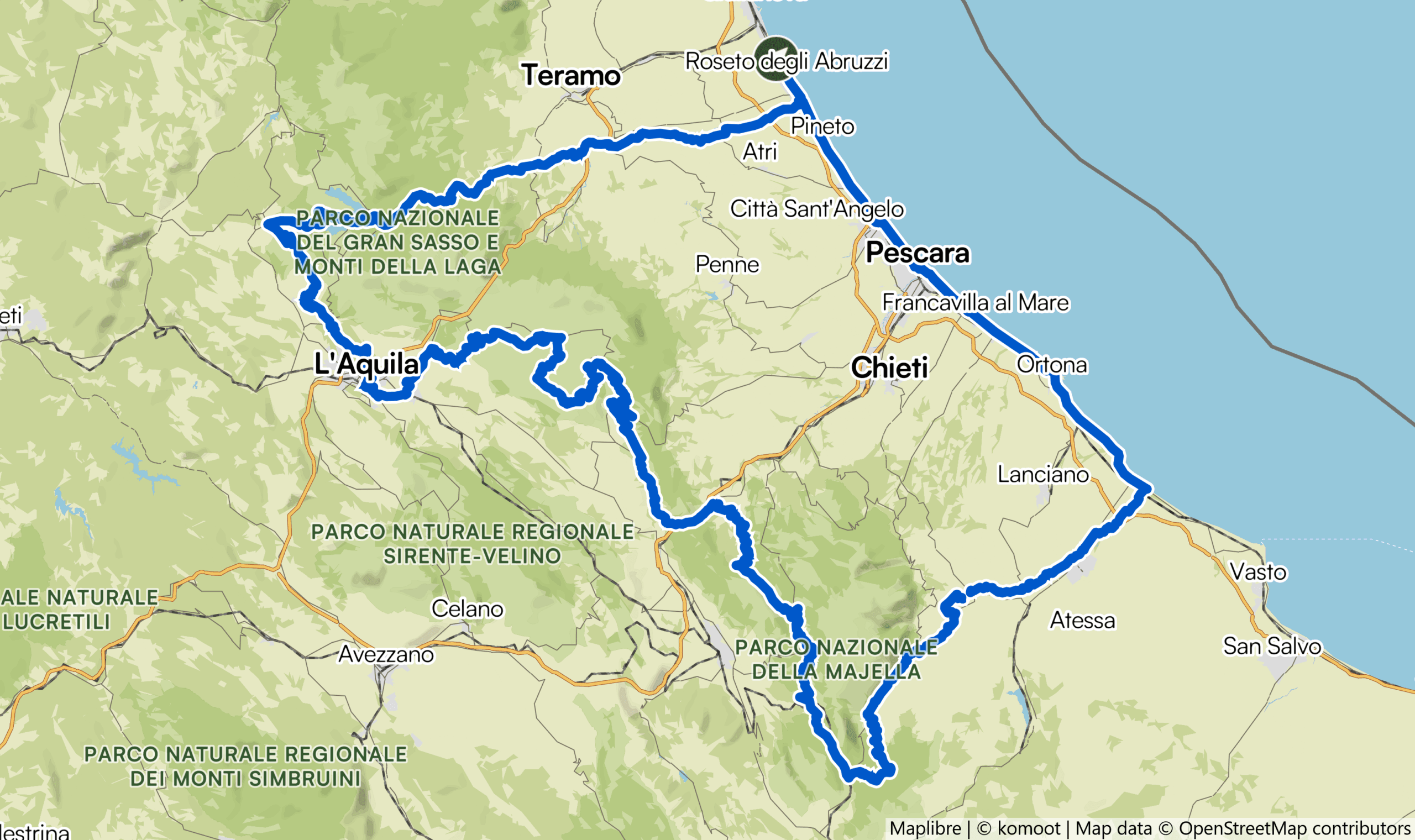 MAGS Abruzzo Trail 2024 | Sofferente ma arrivato
