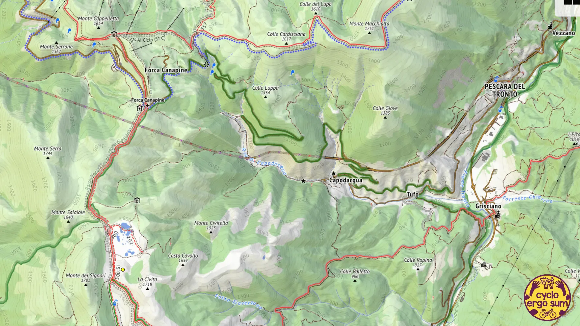 Setup Bikepacking da Trail e Gravel | Foschia sulla Via Piana