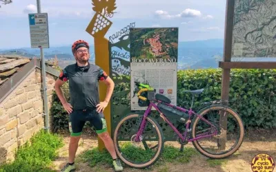 A Roccaverano in bici, robiola e 2 grandi salite nel nostro menù