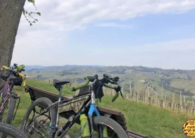 Roccaverano in bici | Vista da Calosso