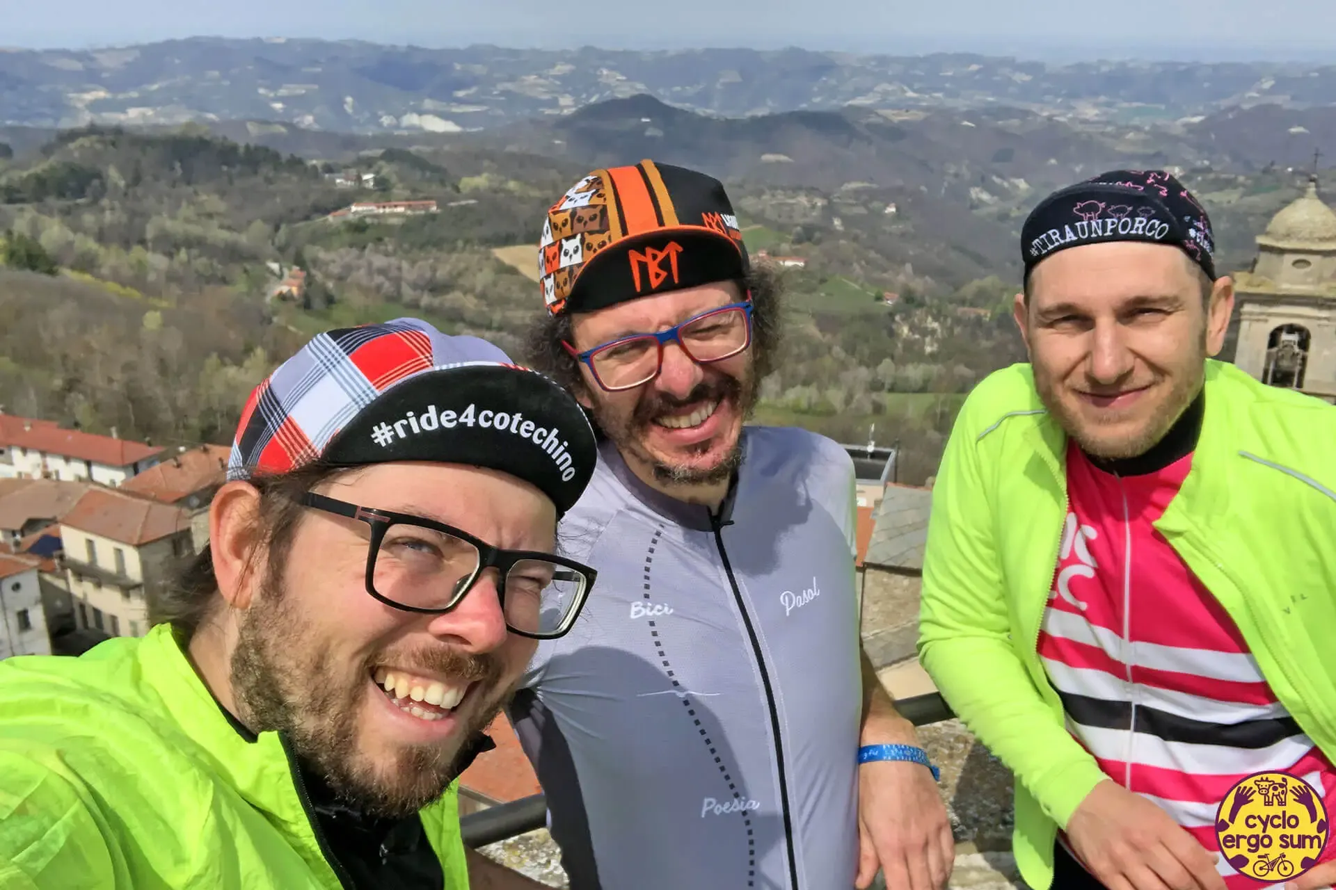 Roccaverano in bici | Trio riunito