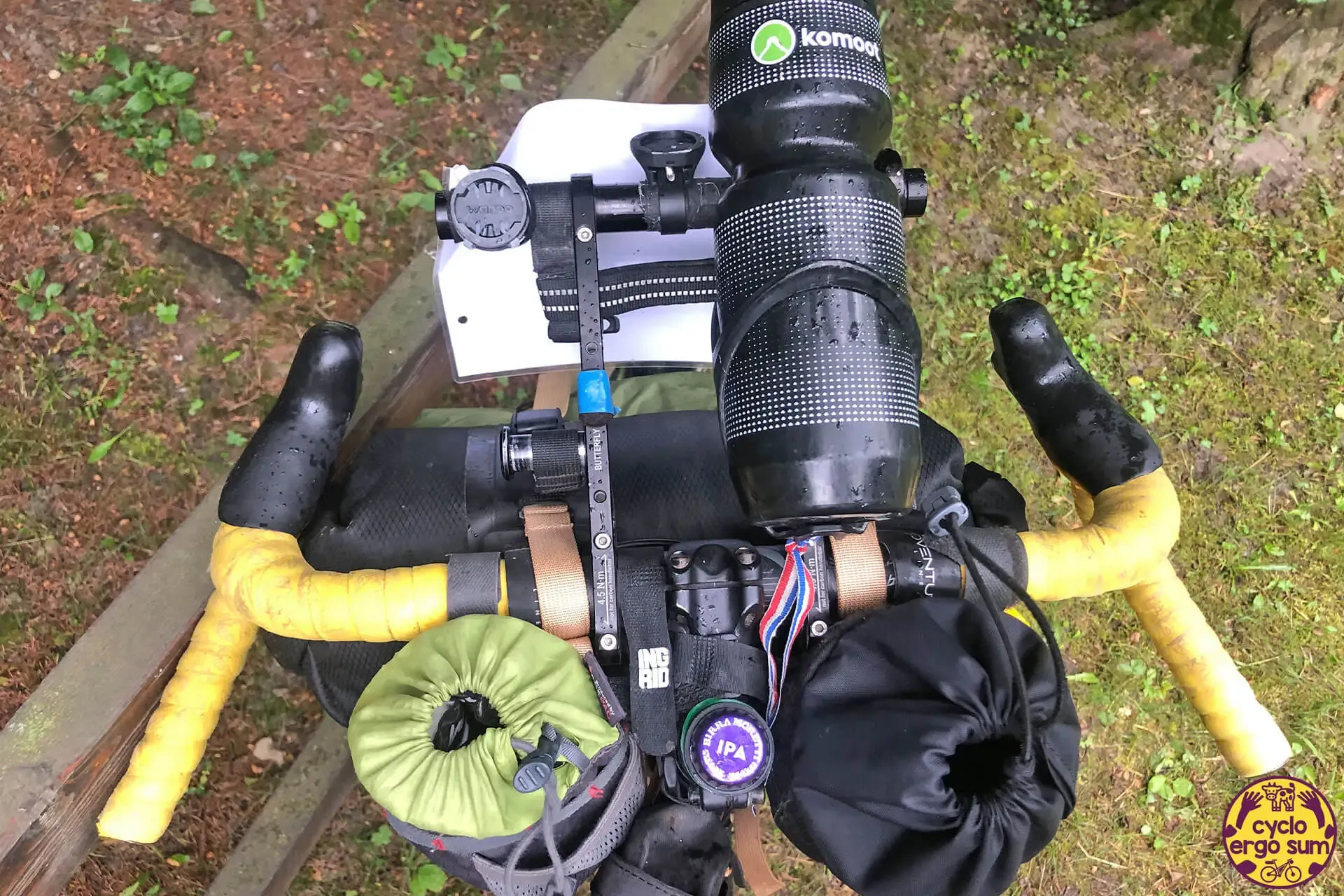 Il mio setup bikepacking | Cockpit