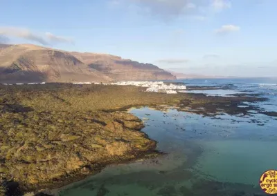 La Graciosa in bici | Vista su Orzola