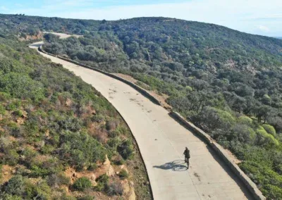 Asinara in bicicletta | In salita