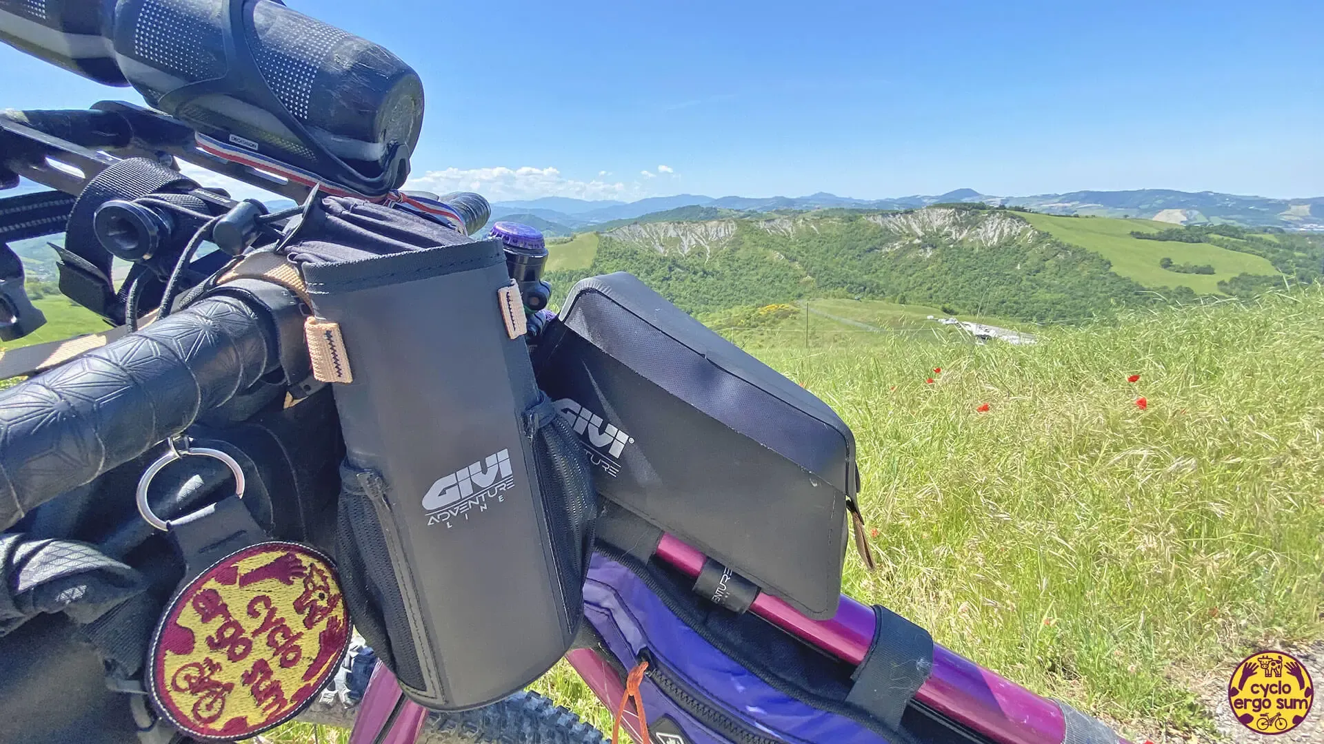 Setup Bikepacking da Trail e Gravel | Alla Gravel Gourmet con dettaglio