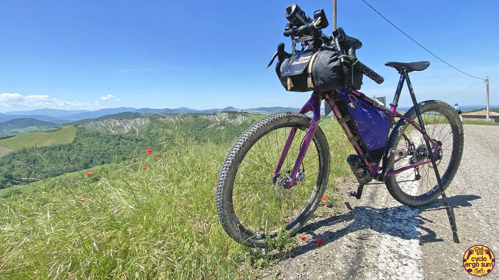 Setup Bikepacking da Trail e Gravel | Alla Gravel Gourmet in collina