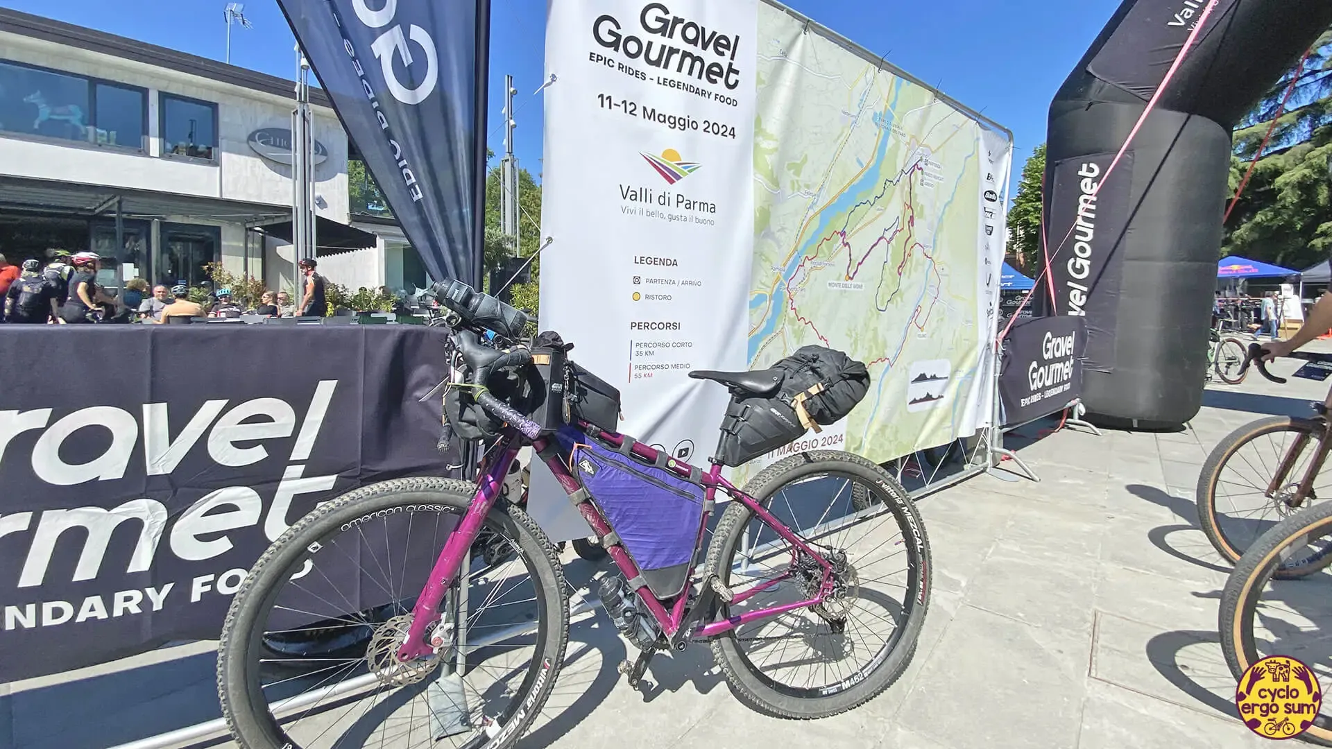 Setup Bikepacking da Trail e Gravel | Alla Gravel Gourmet in partenza