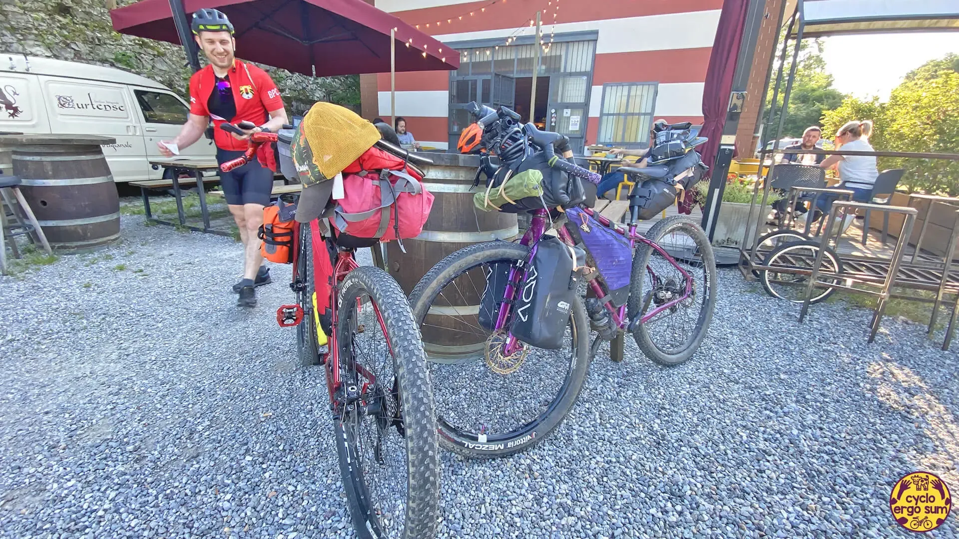 Setup Bikepacking da Trail e Gravel | Pausa birra al Curtense