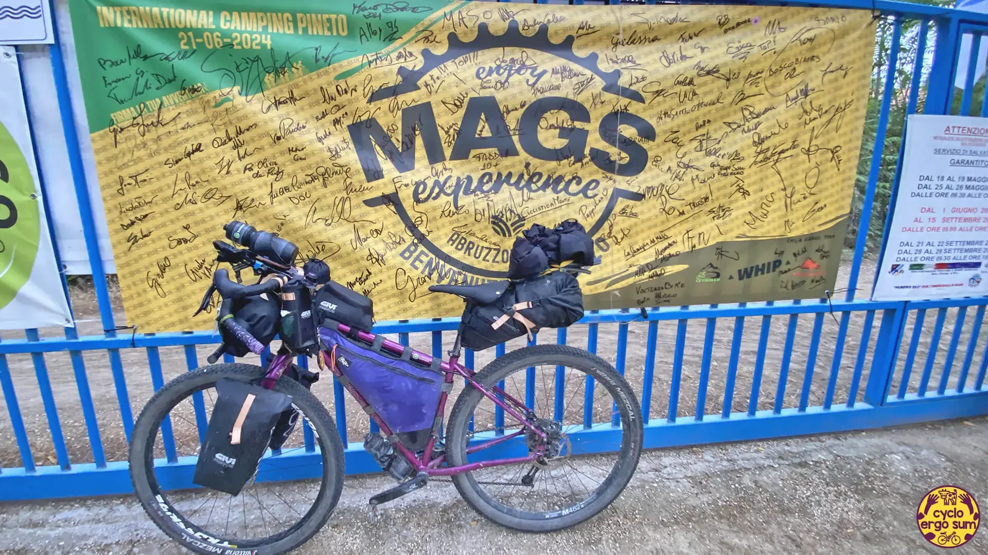 Setup Bikepacking da Trail e Gravel | All'arrivo del MAGS