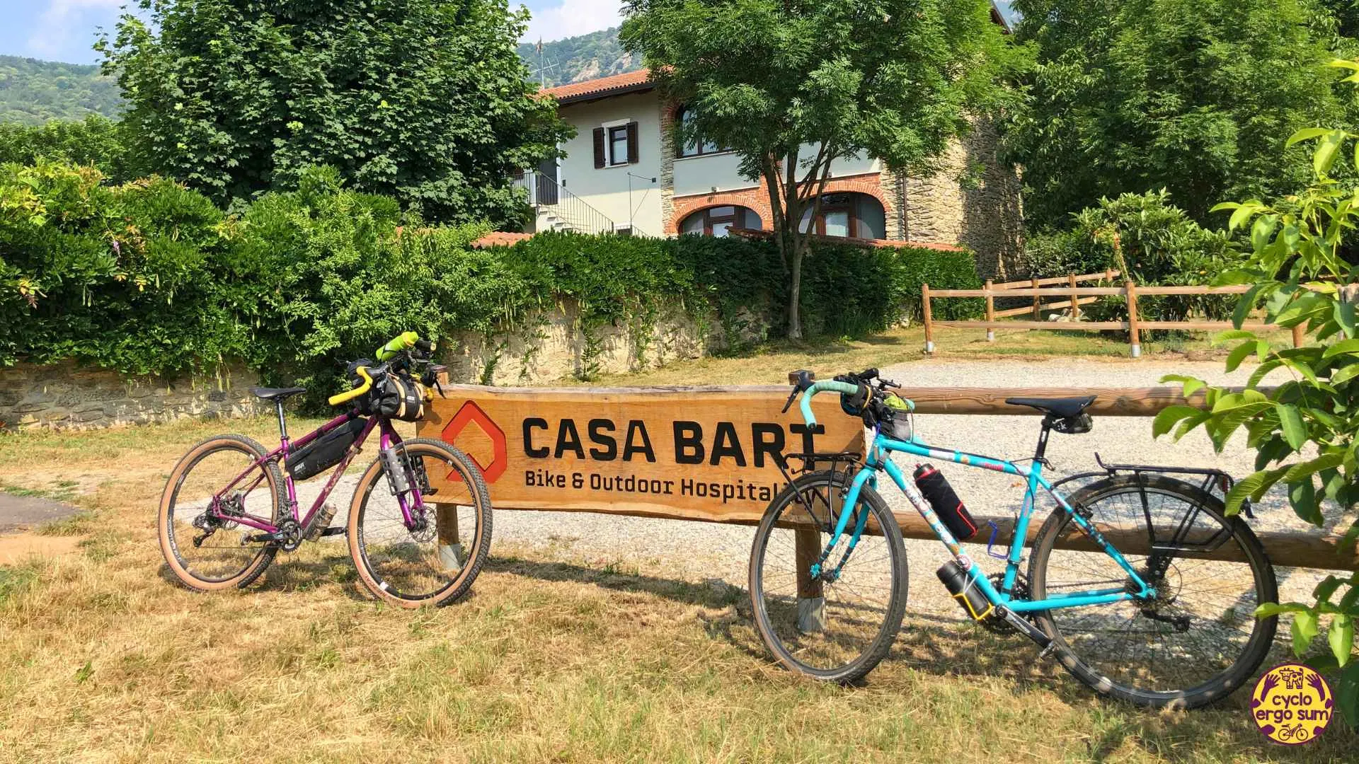 Itinerari gravel con Casa BART | Il parcheggio